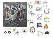 Stickdserie - ITH Stifteaufsätze Mix 3